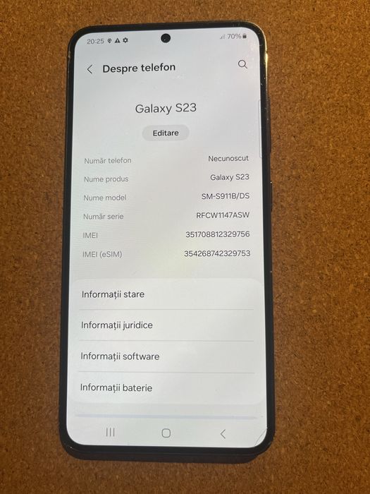 Samsung S23 256 Gb ID-jna470