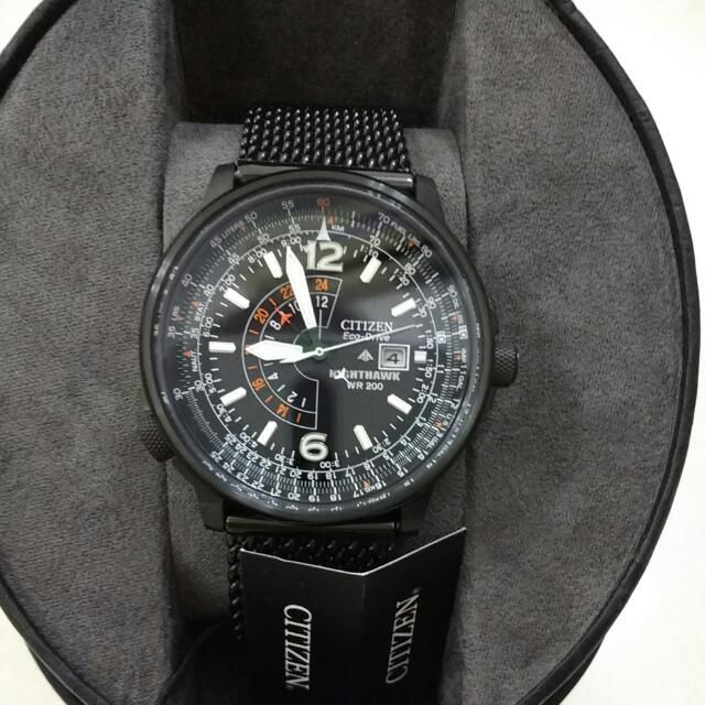 Citizen Nighthawk Black