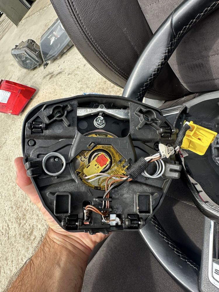 Волан с airbag Skoda Octavia 3 III мулти scout шкода октавия айрбег