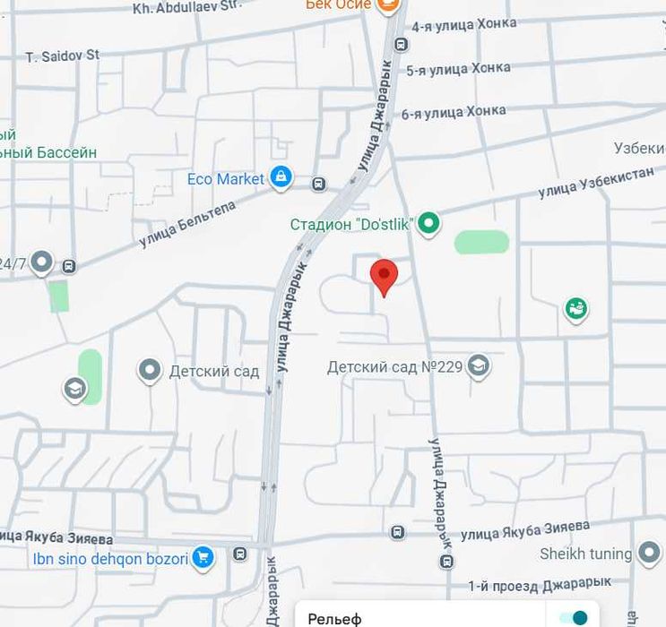 Аренда коммерческого помещения 18 м², массив Жар Арик 1-я линия