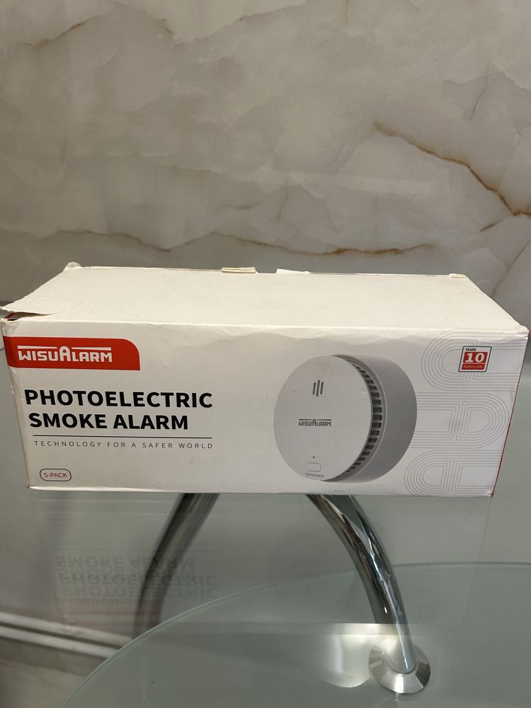 Smoke Alarm for Home, WiFi - 5 Pack - NOU SIGILAT