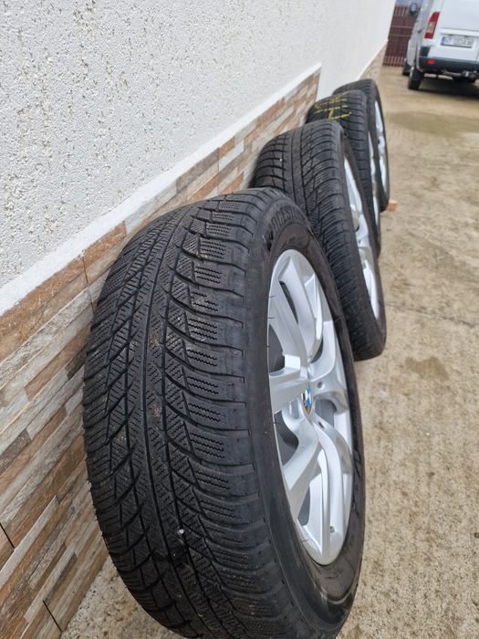 Jante 17 BMW X1 F48, X2 F39 cu anvelope iarnă Bridgestone Blizzak