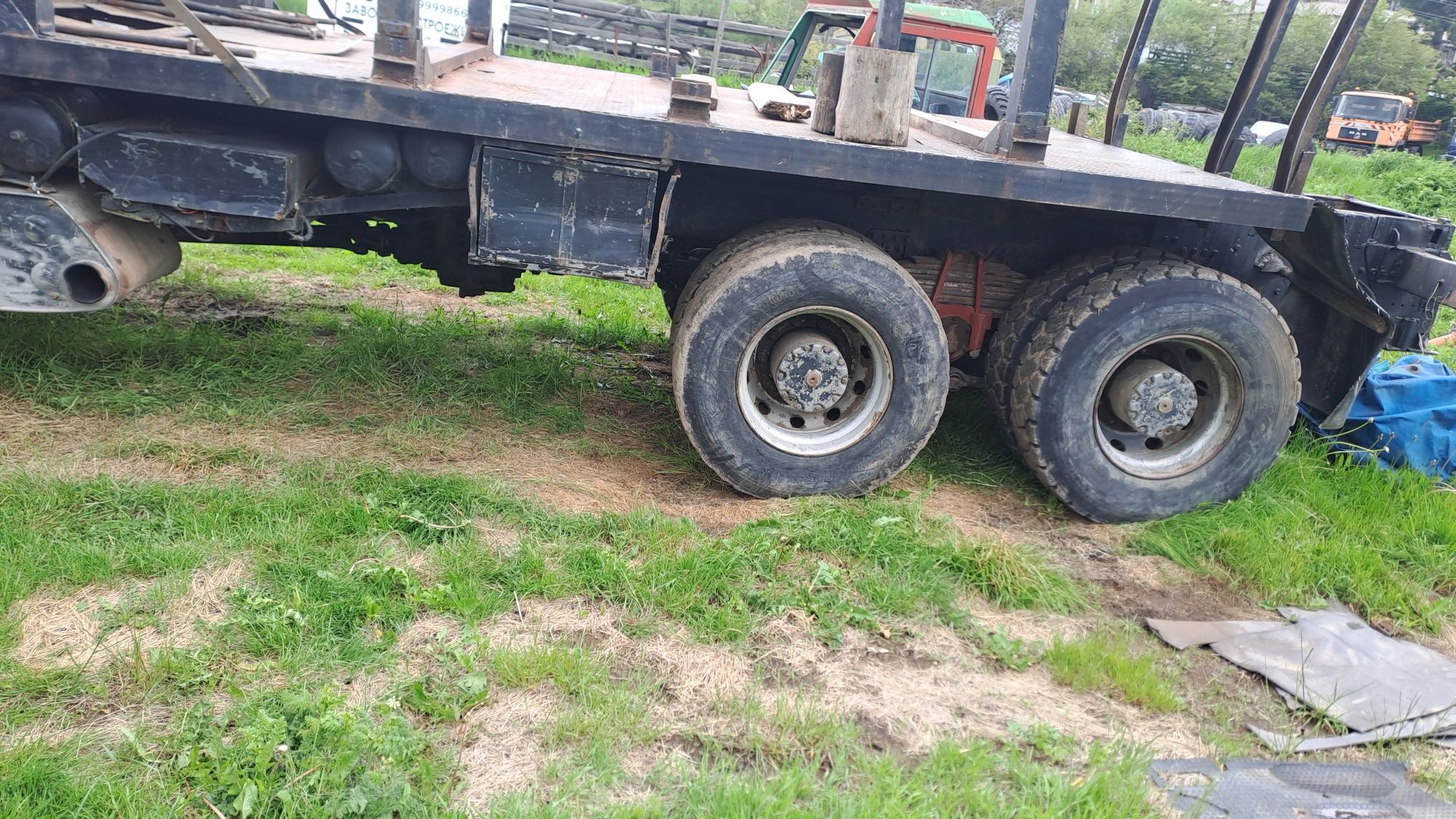 Ман 6x6 372 на части