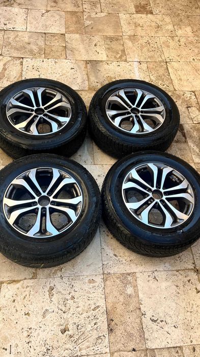 Vand SET Jante MERCEDES 17" + Anvelope Iarna Michelin Latitude Alpin