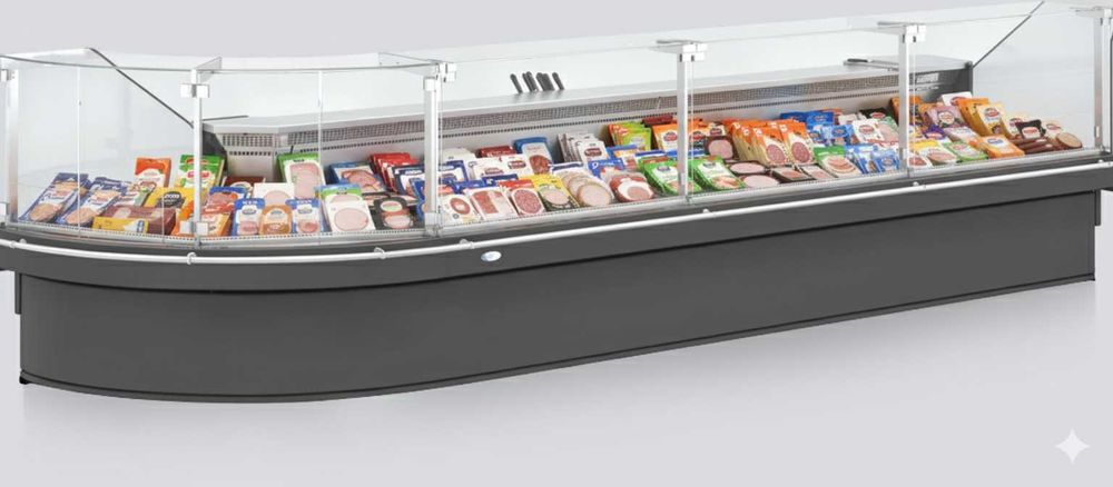 Щандова хладилна витрина 1875мм