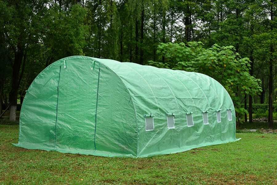 Solar de grădină 6x3x2m, polietilenă 180 g/m2, rezistentă la UV