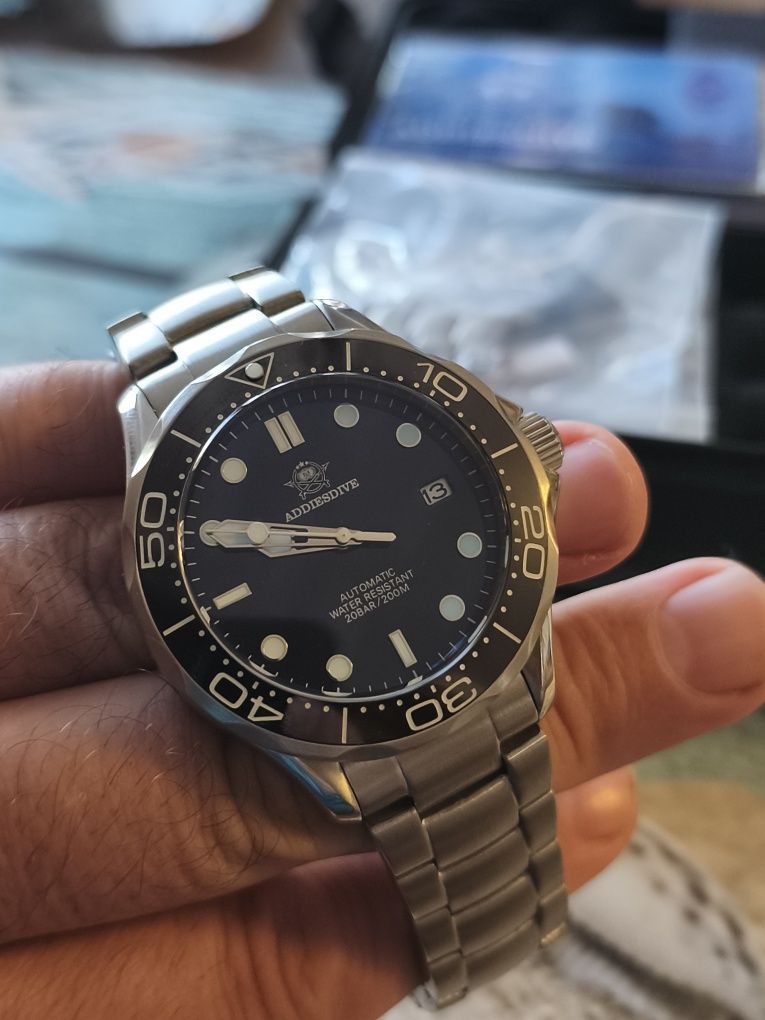 Omega Homage - Addiesdive automatic NH35