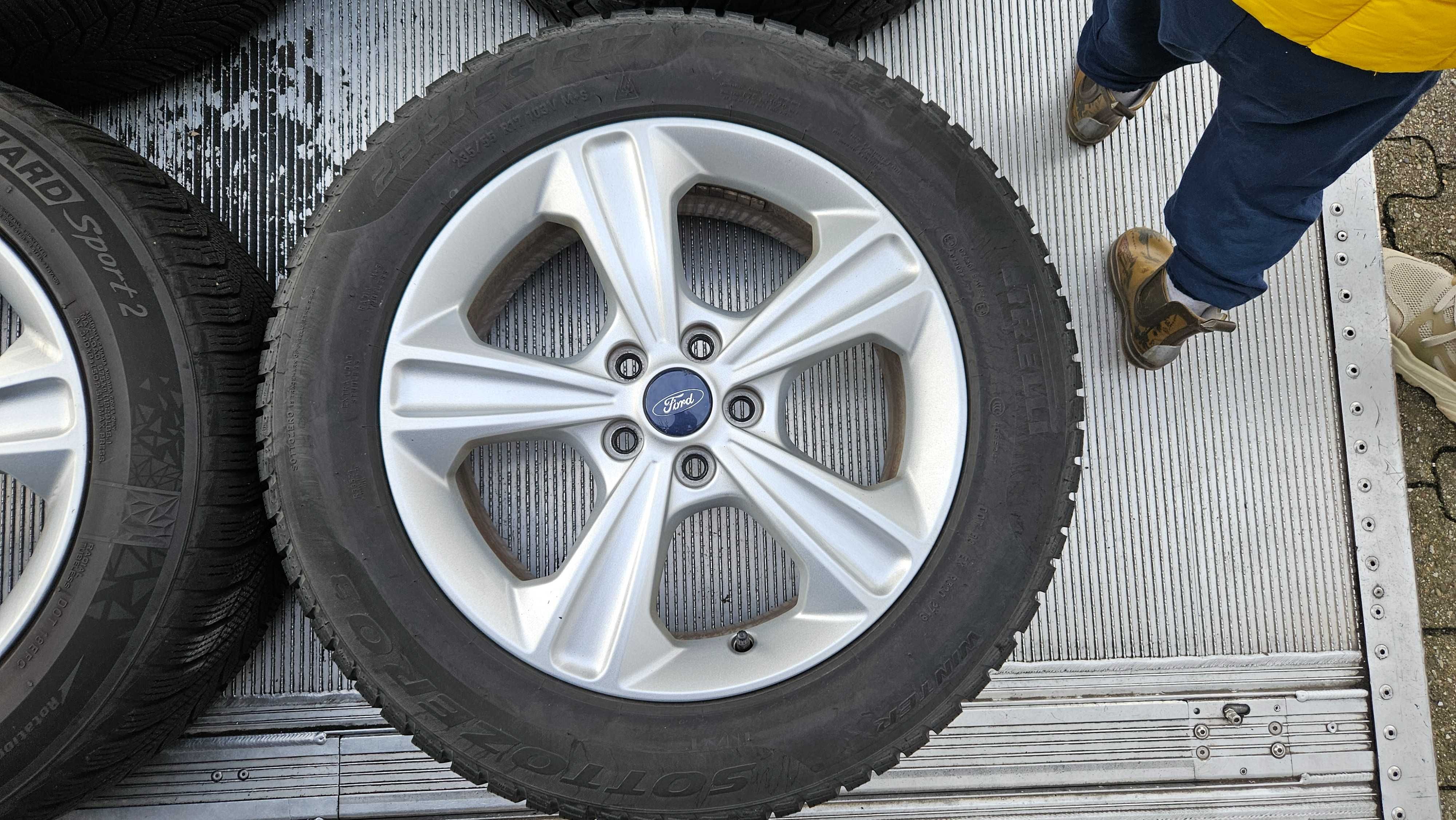 Jante pe 17 originale Ford Kuga 2  Galaxy S-max + Senzori + 235 55 17