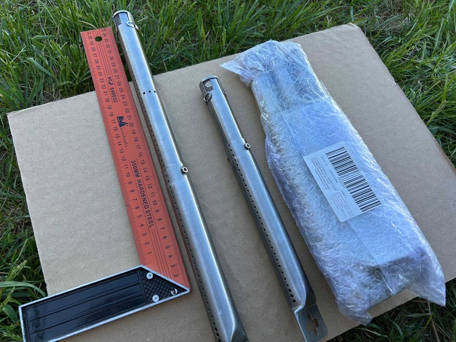 Set arzatoare gratar 3 x Arzator universal ajustabil intre ~31-45 cm