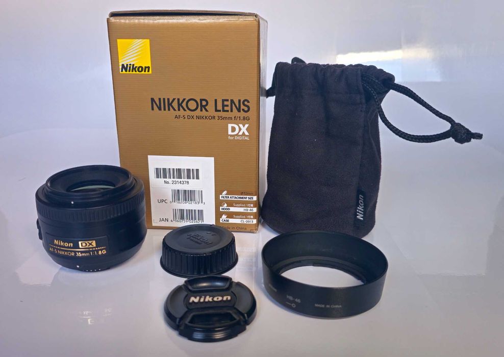 Obiectiv Nikon AF-S DX NIKKOR 35mm f/1.8G