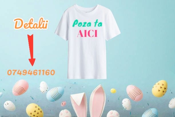 Tricouri personalizate plus cadou