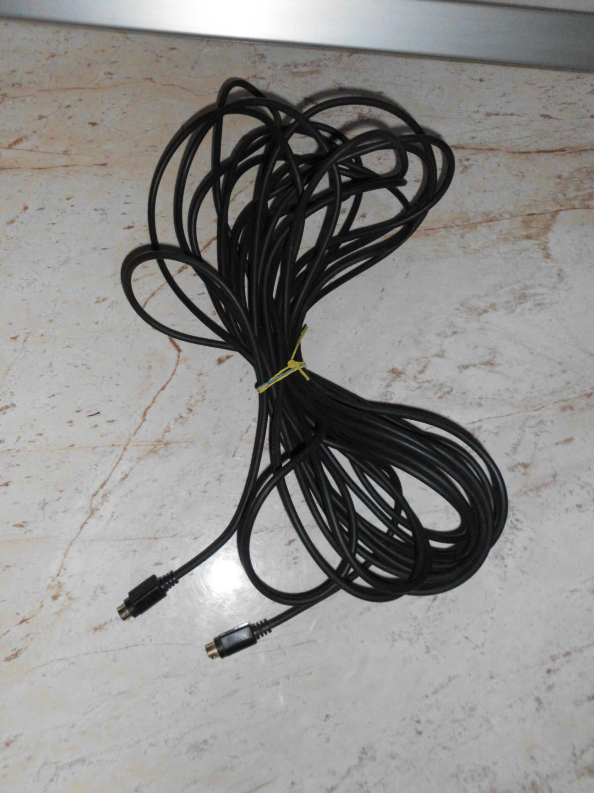 Cablu S-Video Tata  -  Tata   (4 pini), 10 M