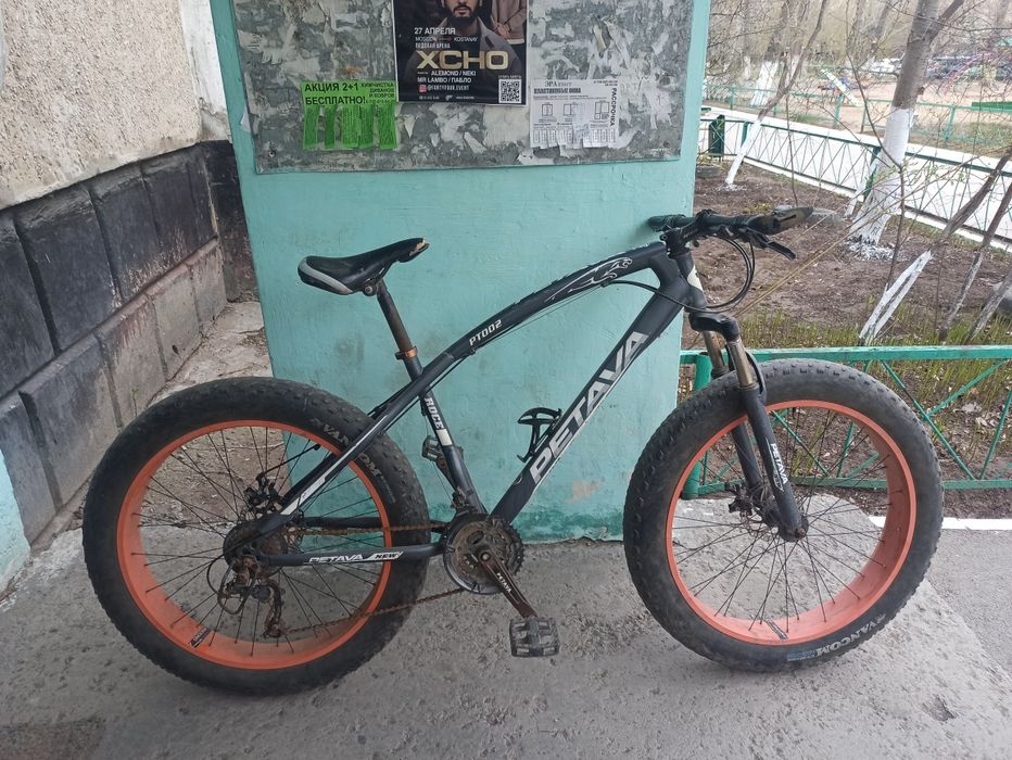 Фетбаике практически всё работает согнуто немножко вилкой