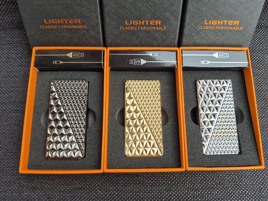 Електронна сензорна газова запалка,пет  начина на запалване,три цвята