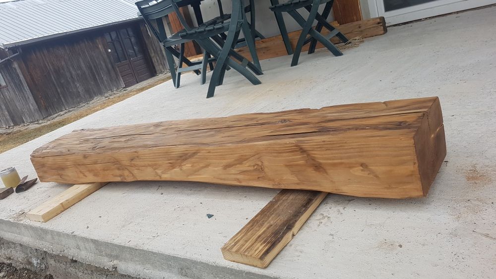 Vand lemn vechi din demolări