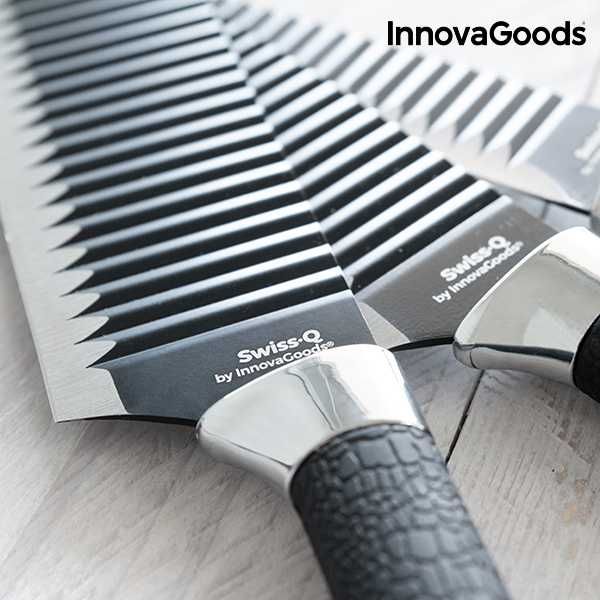 Комплект Ножове Black Shark Swiss Q Namiutsu InnovaGoods (4 Части)