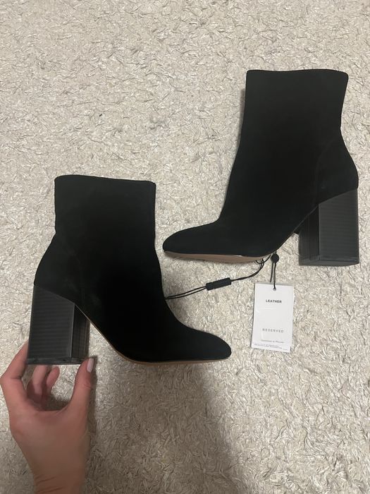 Botine piele naturala noi