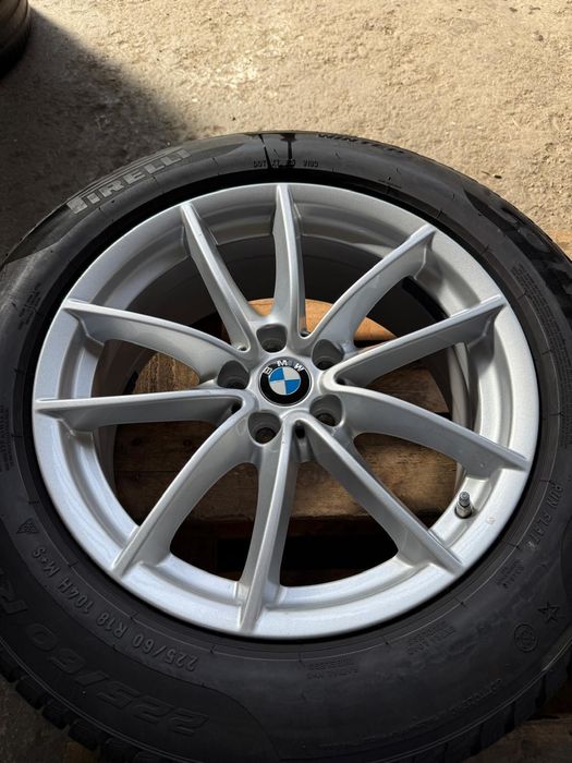Jante originale BMW style 618 pt X3 G01 X4 G02 cu anv iarna 225/60 18