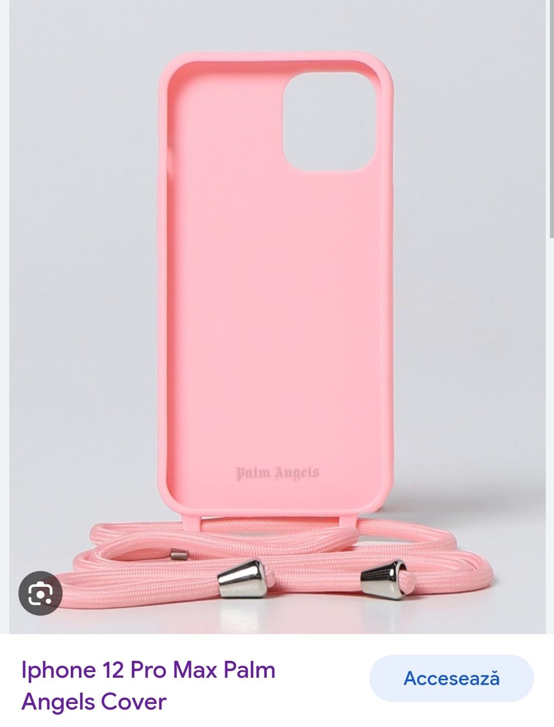 Husa roz Palm Angels IPhone 12 Pro Max
