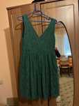 Rochie verde dantela