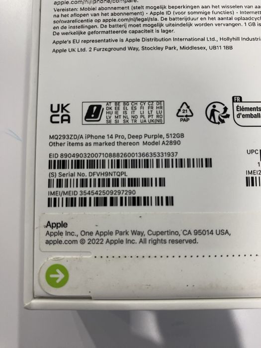 iPhone 14 Pro —512 GB.Noi Sigilate !!!