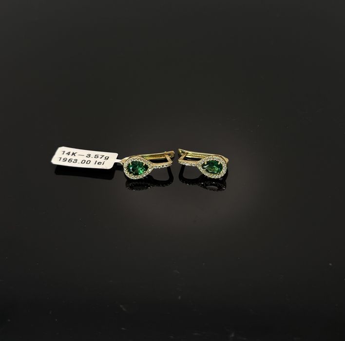 Bijuteria Royal cercei aur 14k 3.57 gr