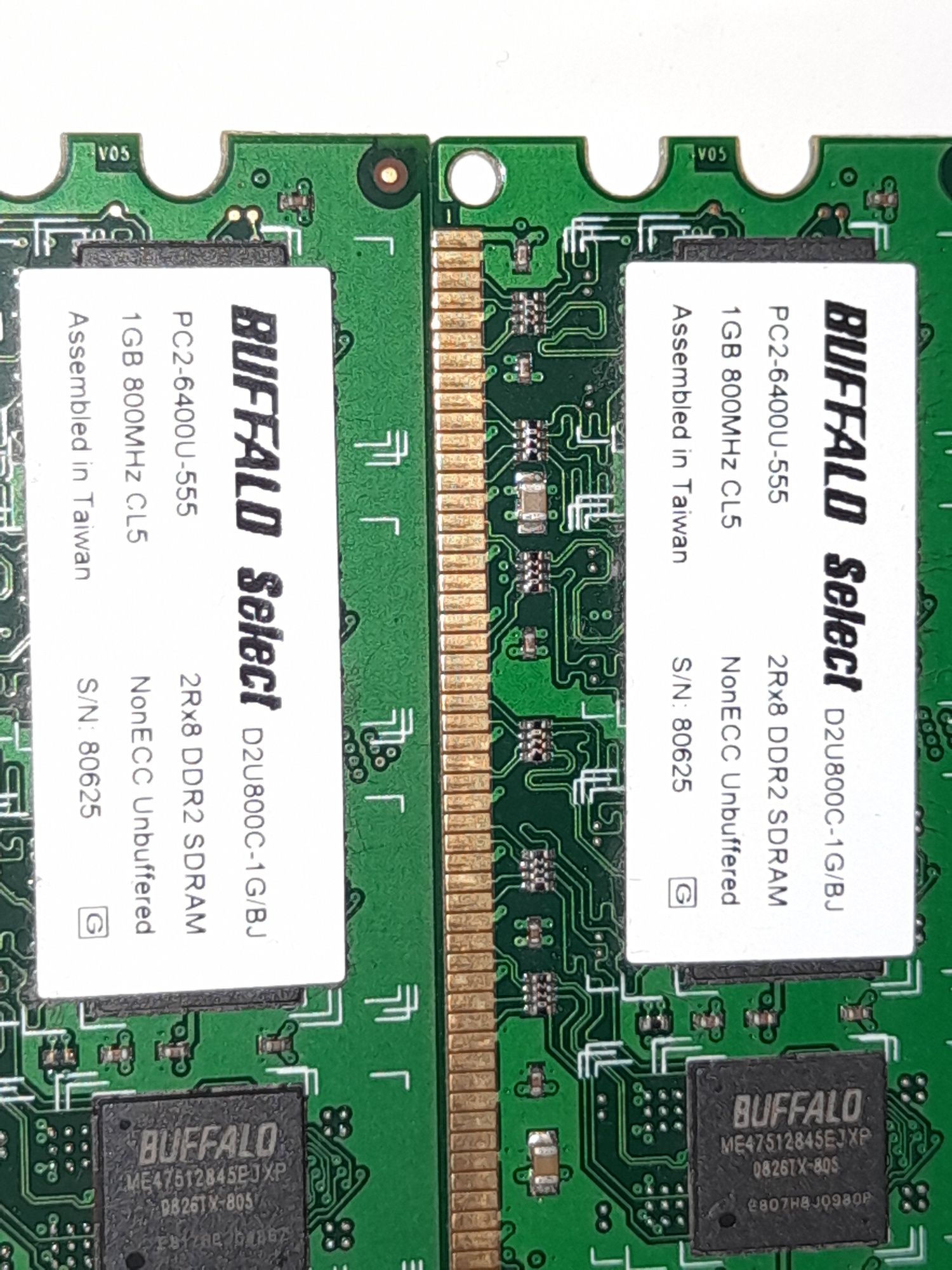 Memorie kingston DDR2 800mhz 1Gb × 2