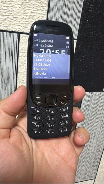 Nokia 6310-2021 black dual