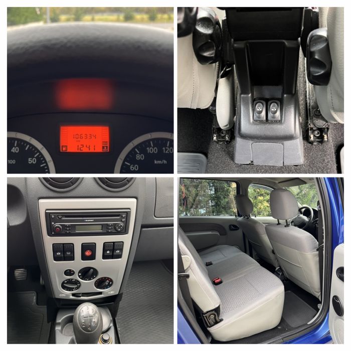 DACIA MCV An 2007 1,6 16V 105 CP/KM 106.000 A/C FUL