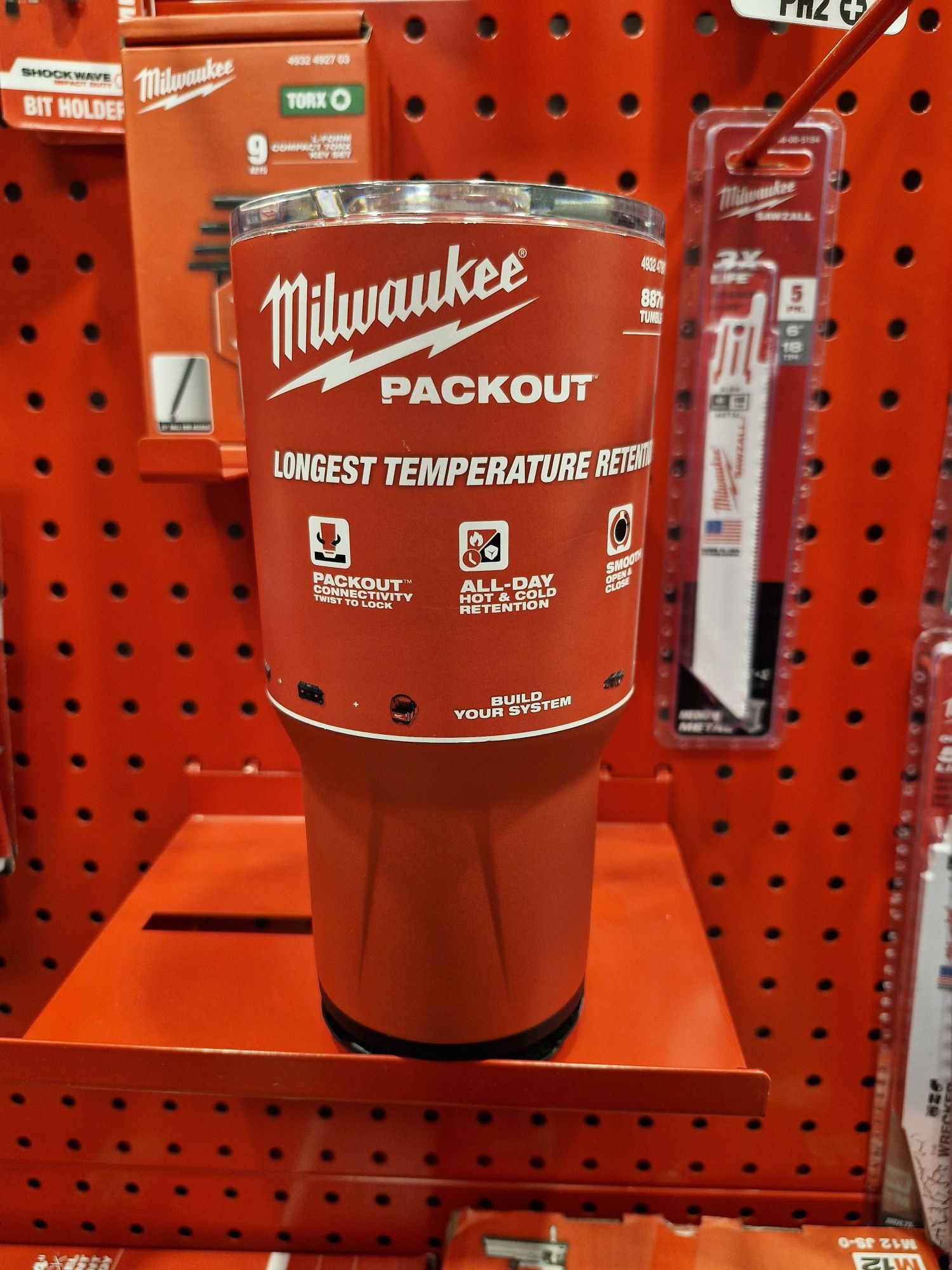 Термо чаша Milwaukee голяма 887ml