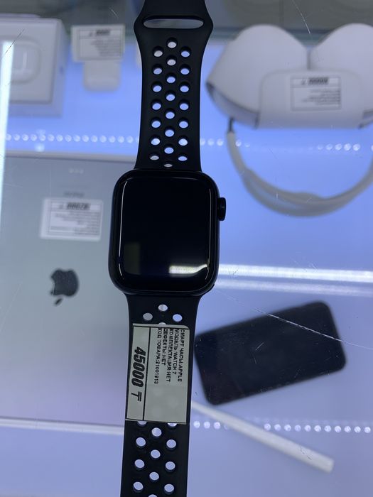 Apple watch 7 41mm в магазине реал ауэзова 32
