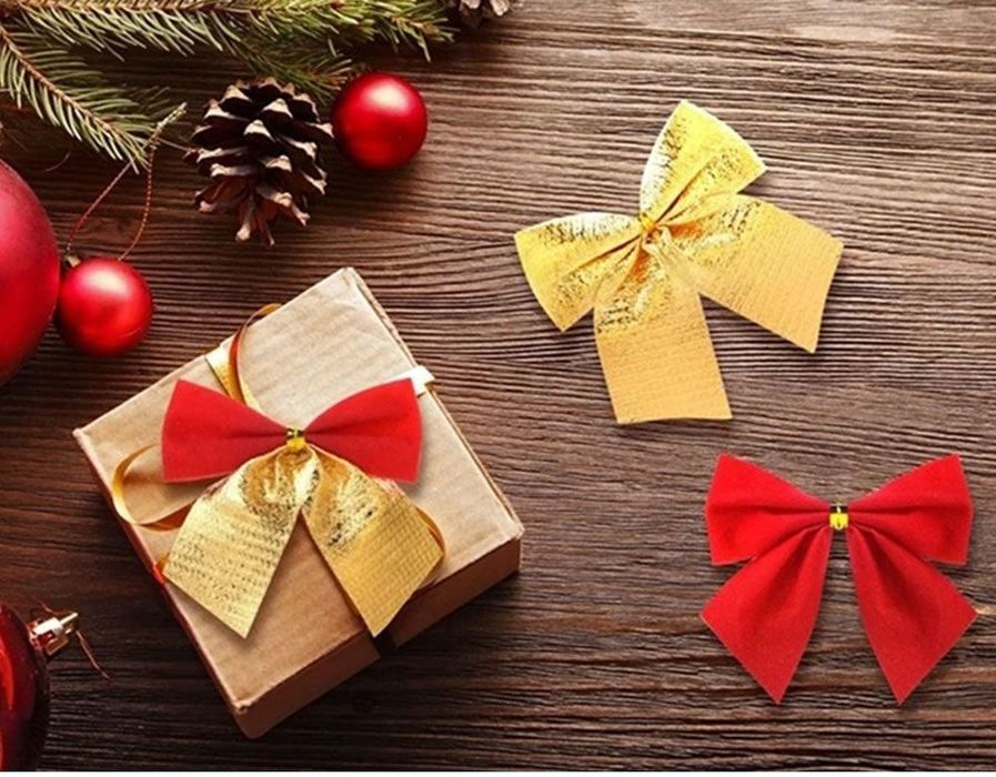 Банты на ёлку, новые