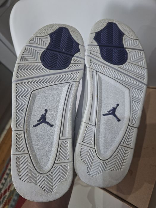 Nike jordan retro 4 metalic purple