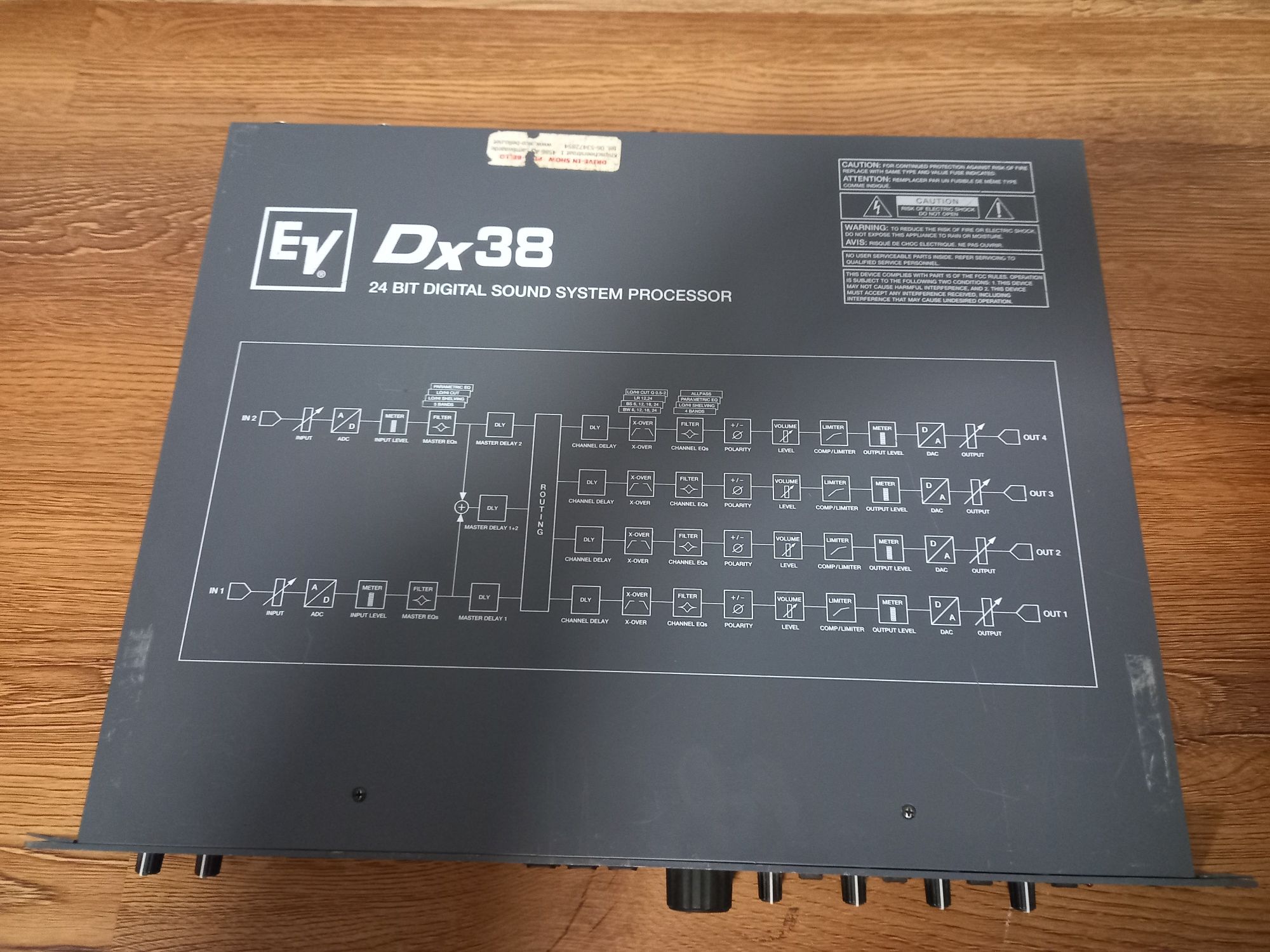 Dsp Electrovoice/ EV DX 38( dynacord DSP 244)