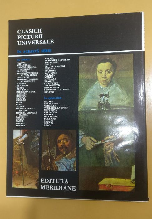 Album arta Frans Hals ed Meridiane