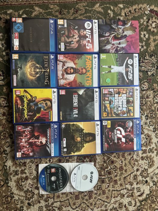 (PS4)(PS5) игры FC 25 UFC 5 GTA 5 и тд