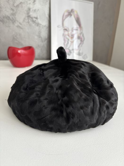 Bereta blana naturala