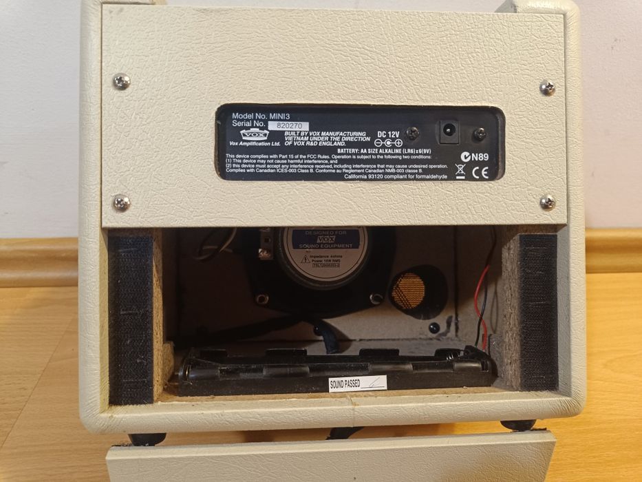 Amplificator chitară portabil VOX mini3 G2