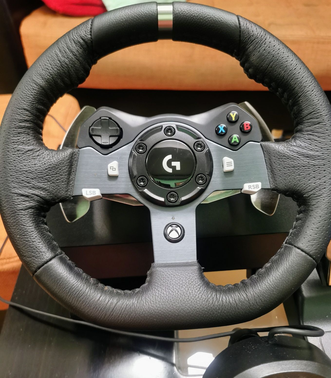 Волан  logitech g920 + скорости и педали