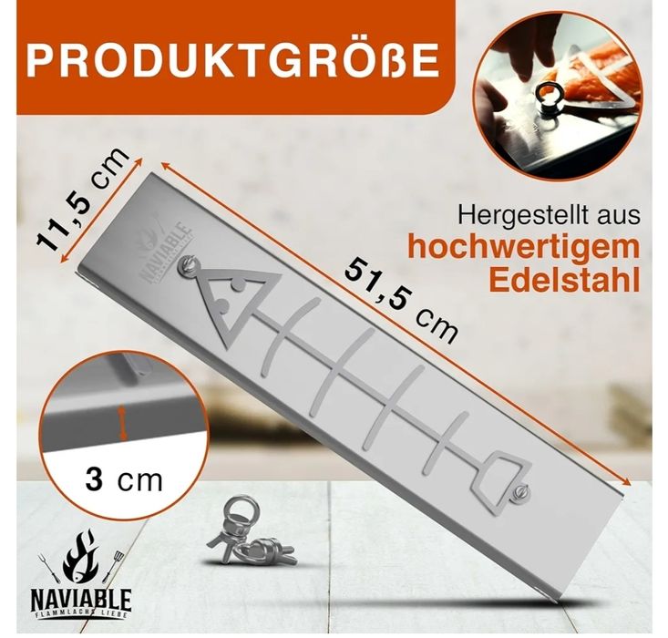 Suport din oțel inoxidabil pentru pește