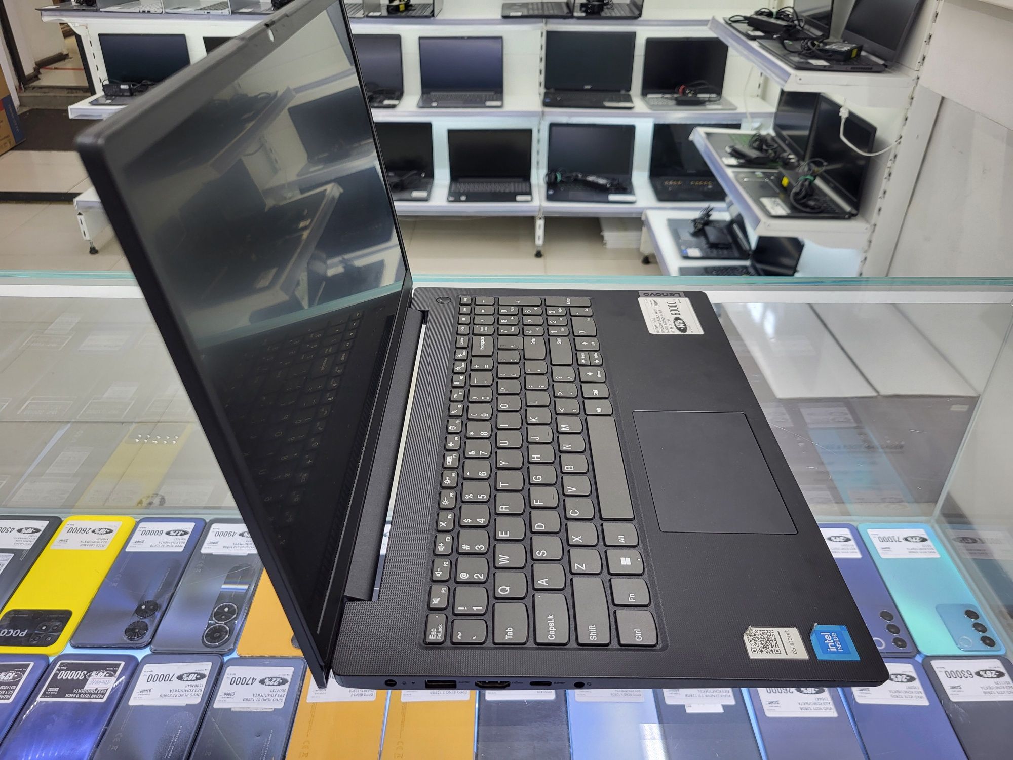 Ноутбук Lenovo Celeron N4500 Озу 4гб ssd256gb рассрочка магазин Реал