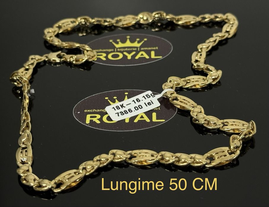 Bijuteria ROYAL : Lant AUR 18K / 16.15 GR