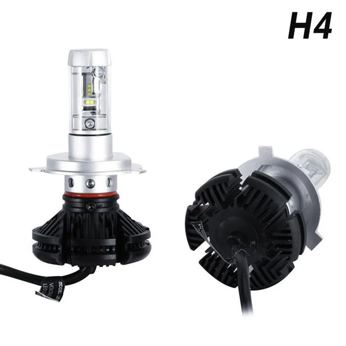 Set Două Becuri Led 6000Lm/50W/6000K/H1,H3,H4,H7,H8,H9,H11