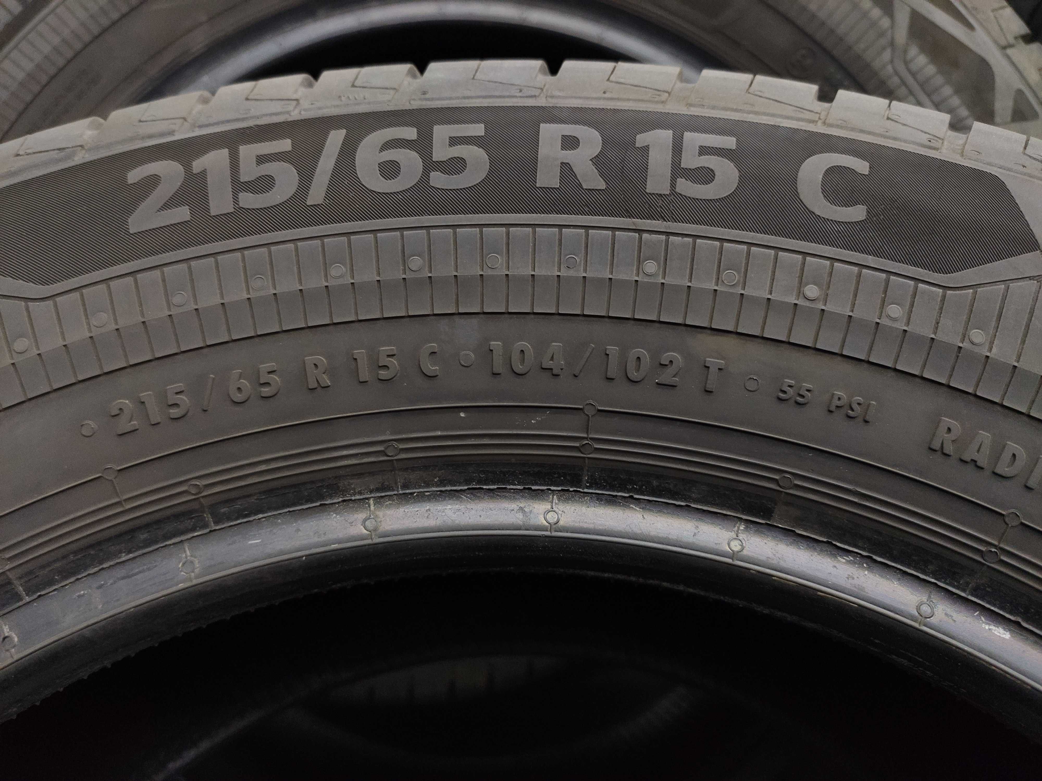 4бр Летни Гуми за БУС - 215 65 15 С - Continental
