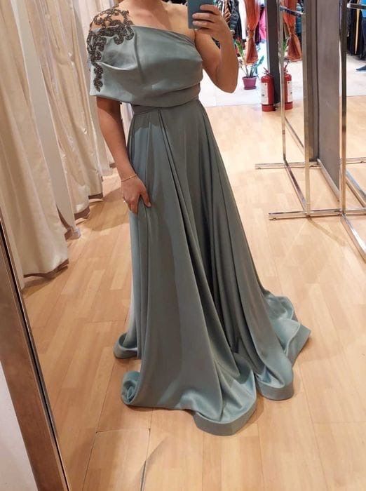 Rochie turcoaz dechis Sword Stone - marimea 38