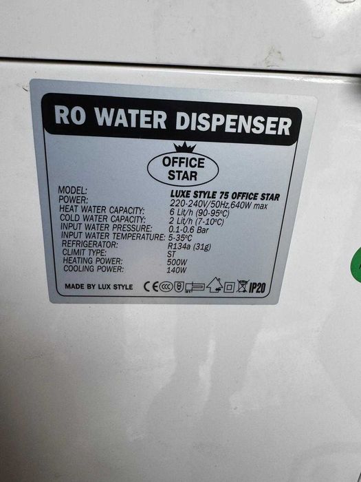 Dozator apa ExpertWater Apa RECE + CALDA