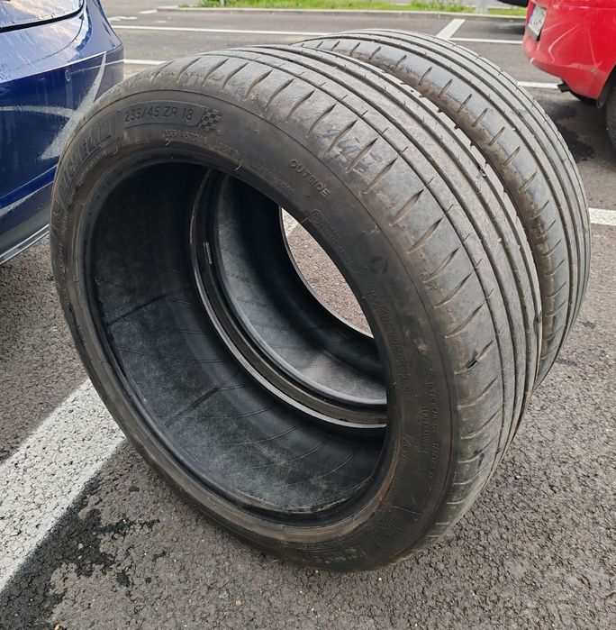 2 anvelope de vară Michelin Pilot Sport 4 XL 98Y, DOT 2023, 235/45/R18