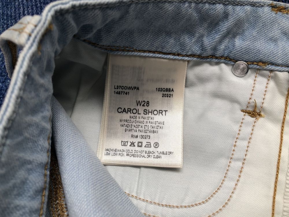 Lee Carol Denim Shorts ОРИГИНАЛНИ дамски къси дънки - 28
