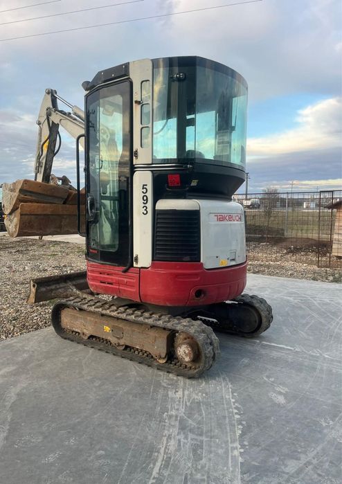 Miniexcavator takeuchi ,2,6 tone ,2017