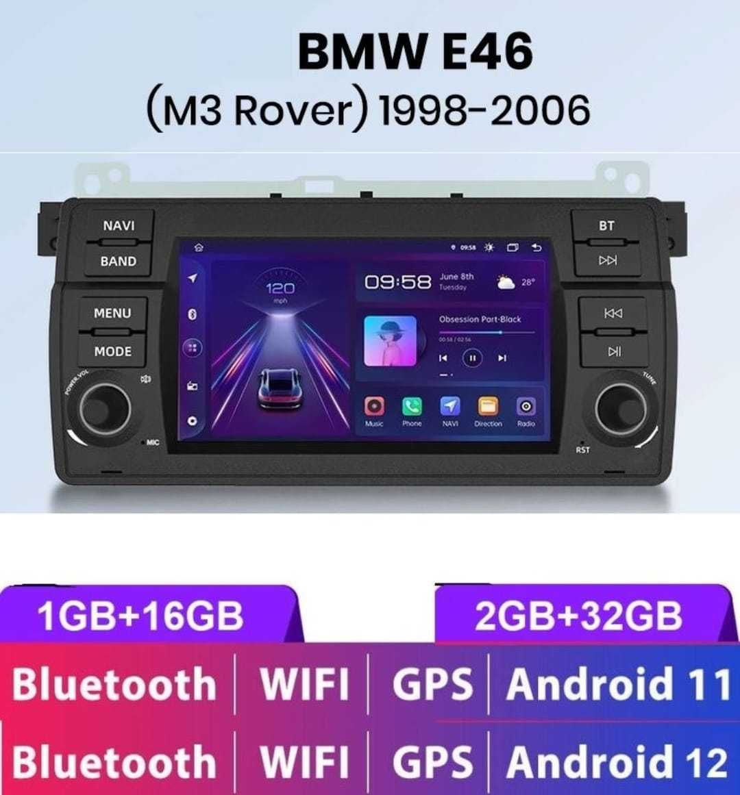 Navigatie dedicata , android, BMW E46 model 318/320/325/330/335